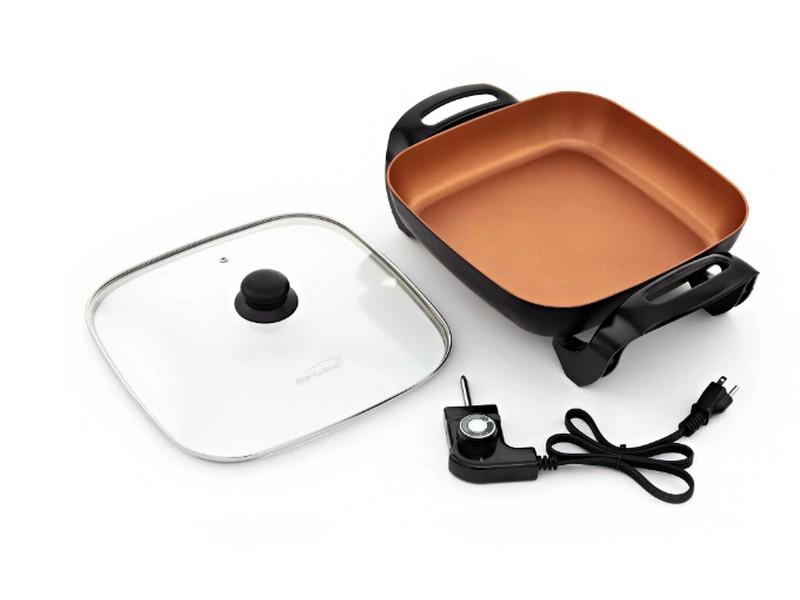 Brentwood 12" Non- Stick Electric Skillet