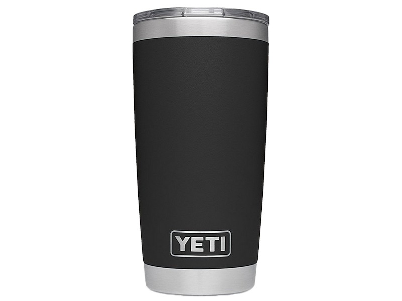 YETI Rambler 20 oz Black BPA Free Tumbler with MagSlider Lid