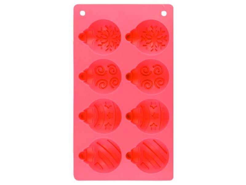 Handstand Kitchen Winter Wonderland Holiday Ornament Cupcake Molds Silicone