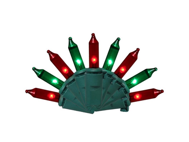 Celebrations Classic LED T5 Green/Red 100 ct String Christmas Lights 24.75