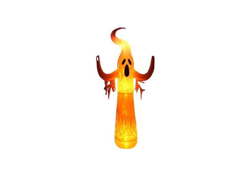 A Holiday Company 12 ft. Prelit Giant Glowing Ghost Inflatable