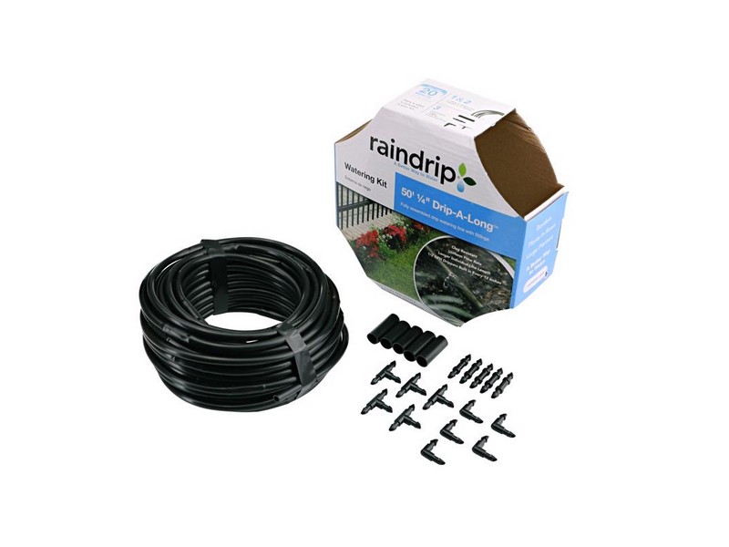 Raindrip Drip-A-Long Drip Irrigation Plant Watering Kit