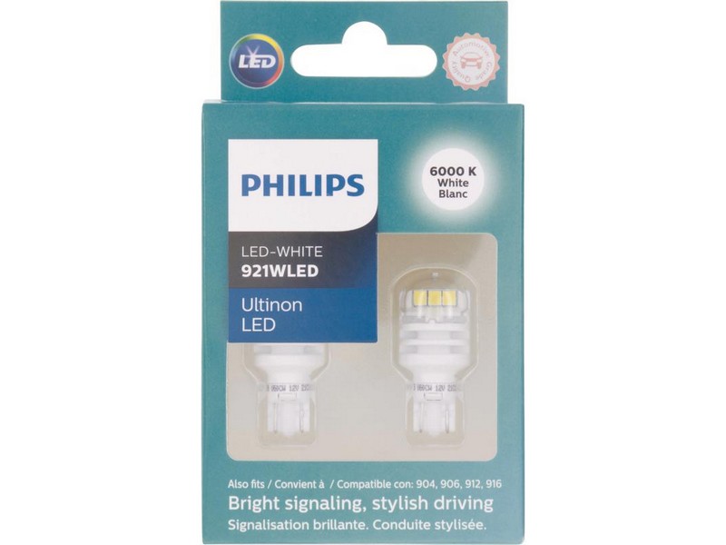 Philips Ultinon LED Back-Up/Stop/Trunk Miniature Automotive Bulb 921WLED