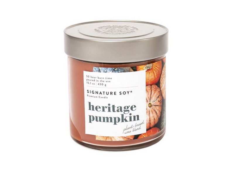 Signature Soy Brown Heritage Pumpkin Scent Candle 15.1 oz