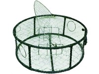 Promar Stainless Mesh Crab Pot Rubber wrapped Rebar 30"x10"