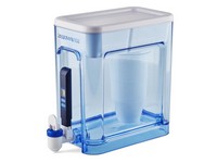 ZeroWater Ready-Read 22 cups Blue/White Water Filtration Dispenser
