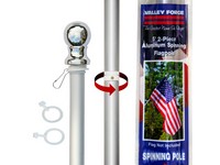 Valley Forge 60 in. L Aluminum Flag Pole Brushed