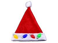 Magic Seasons LED Santa Hat Plush 1 pc