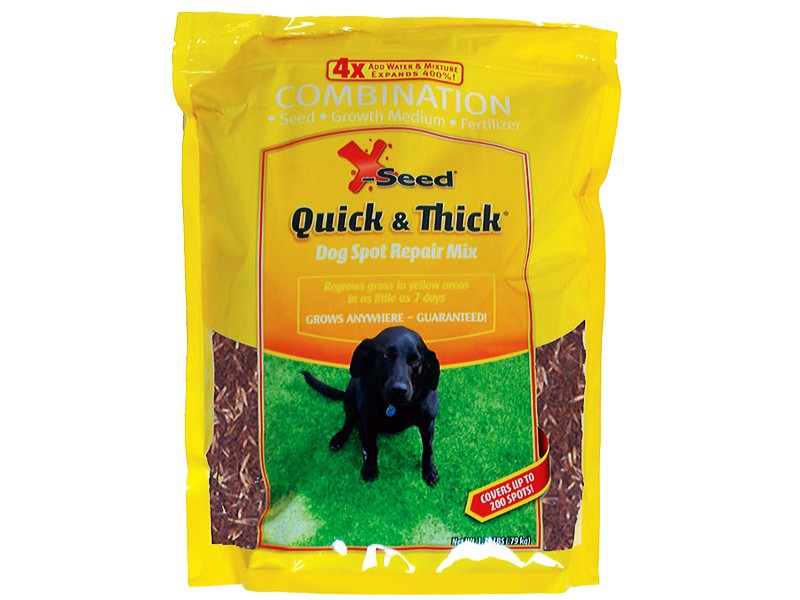 X-Seed Quick & Thick Mixed Sun or Shade Pet/Dog Spot Grass Repair Seed 1.75