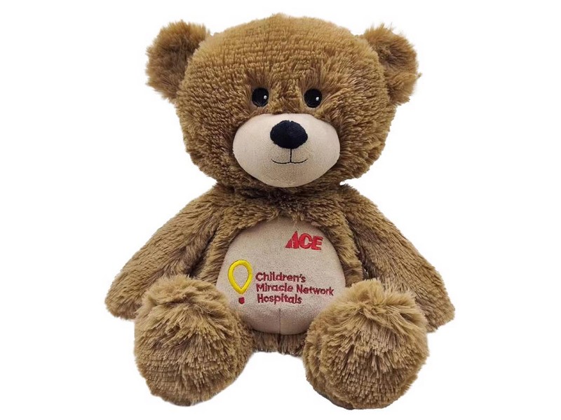 Warmies Children's Miracle Network Stuffed Bear Plush Brown