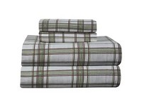 Cozy Nest 4 Piece Flannel Queen Sheet Set Assorted Prints and Colors