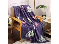 Flamingo Tropical Throw Blanket 50"x60"