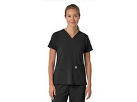  Women's Carhartt Flex Panel V Neck Scrub Top