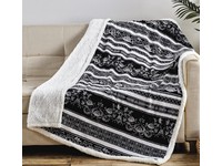 Odelia Sherpa Throw Blanket 50"x60"