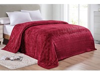 Amarani King Size Blanket Burgundy