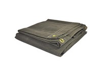 Foremost Dry Top 10 ft. W X 12 ft. L Heavy Duty Canvas Tarp Olive