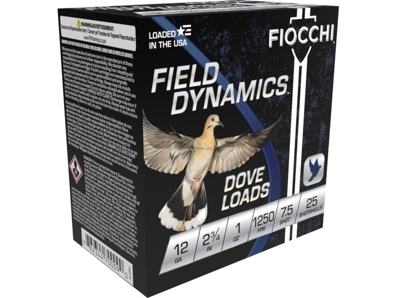 Fiocchi Dove & Target Shotshell 12 Ga