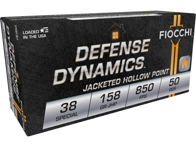 Fiocchi 38 SPL Pistol Ammo