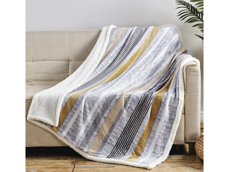 Brea Sherpa Throw Blanket 50"x60"