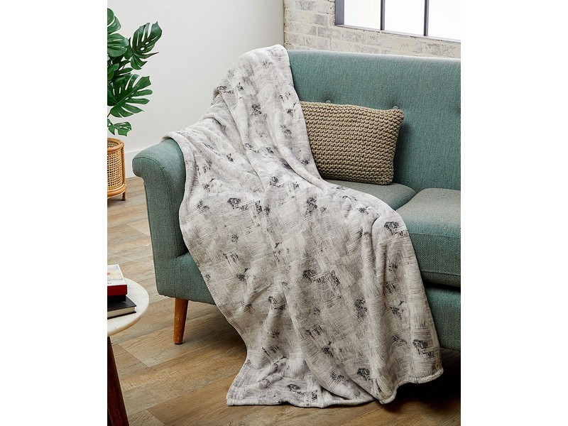 Lyndi Throw Blanket on a Hnager 50"x70"