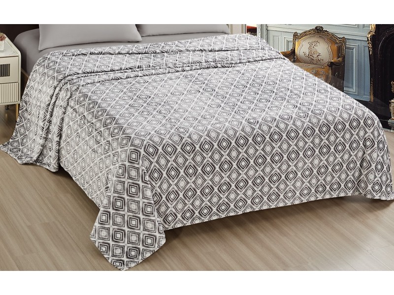 Peralto Oversided Printed Queen Blanket 90"x90"