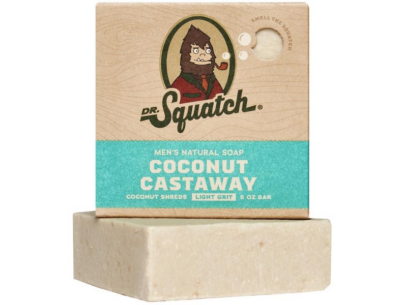 Dr. Squatch Coconut Castaway Scent Soap Bar 5 oz 1 pk