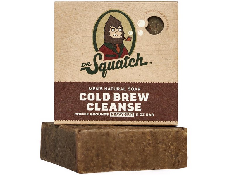 Dr. Squatch Cold Brew Cleanse Scent Bar Soap 5 oz 1 pk