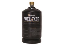 Fuel Keg 1LB Steel Refill Propane Cylinder Kit