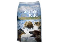 Taste of the Wild Pacific Stream Adult Smoked Salmon Dry Dog Food Grain Free 28 lb