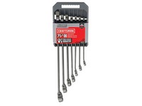 Craftsman OVERDRIVE 6 Point SAE Wrench Set 7 pc