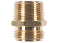 Brass 3/4 in. D X 3/4 in. D Hose Adapter 1 pk