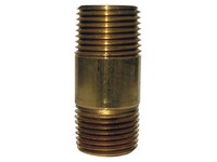 3/4 in. MPT X 3/4 in. D MPT Red Brass Nipple 2 in. L
