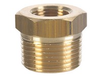 3/8 in. MPT X 1/4 in. D FPT Brass Hex Bushing