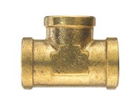 1/2 in. FPT X 1/2 in. D FPT Brass Tee