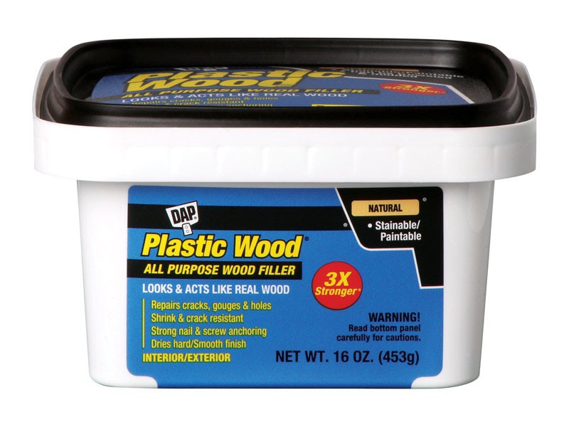 DAP Plastic Wood Natural Wood Filler 16 oz