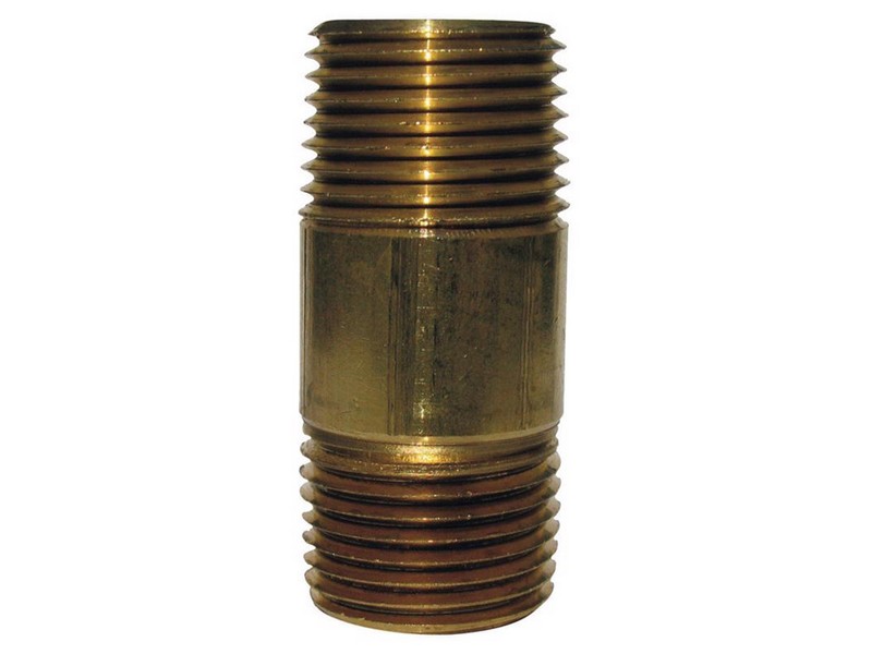 3/4 in. MPT X 3/4 in. D MPT Red Brass Nipple 2 in. L