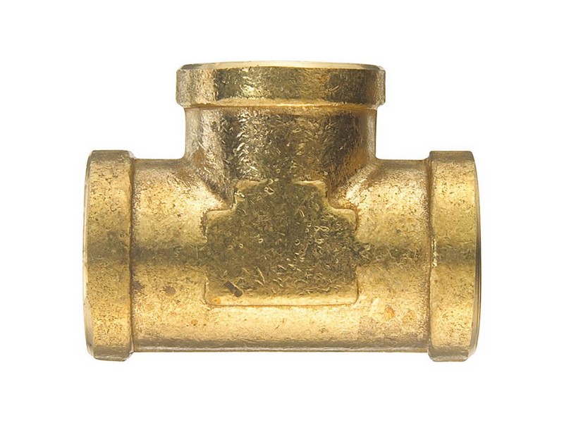 1/2 in. FPT X 1/2 in. D FPT Brass Tee