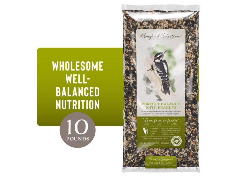 Songbird Selections Perfect Balance with Peanuts Wild Bird Seed Wild Bird Food 10 lb