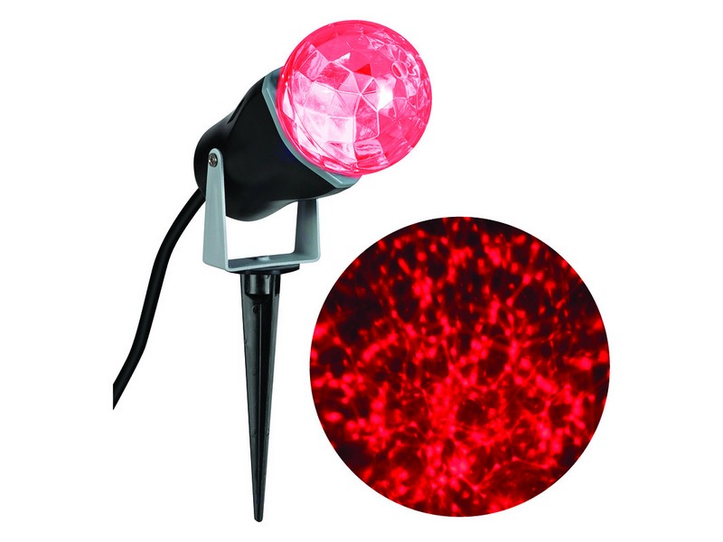 Gemmy LightShow LED Red Christmas Light Projector