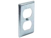 Southwire Rectangle Zinc-Plated Steel Box Cover