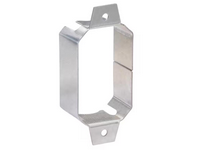 Southwire New and Old Work Rectangle Galvanized Steel Box Extension Ring