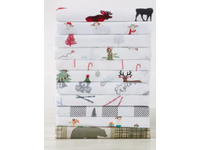 Cozy Nest 4 Piece Flannel Full Sheet Set Assorted Prints and Colors