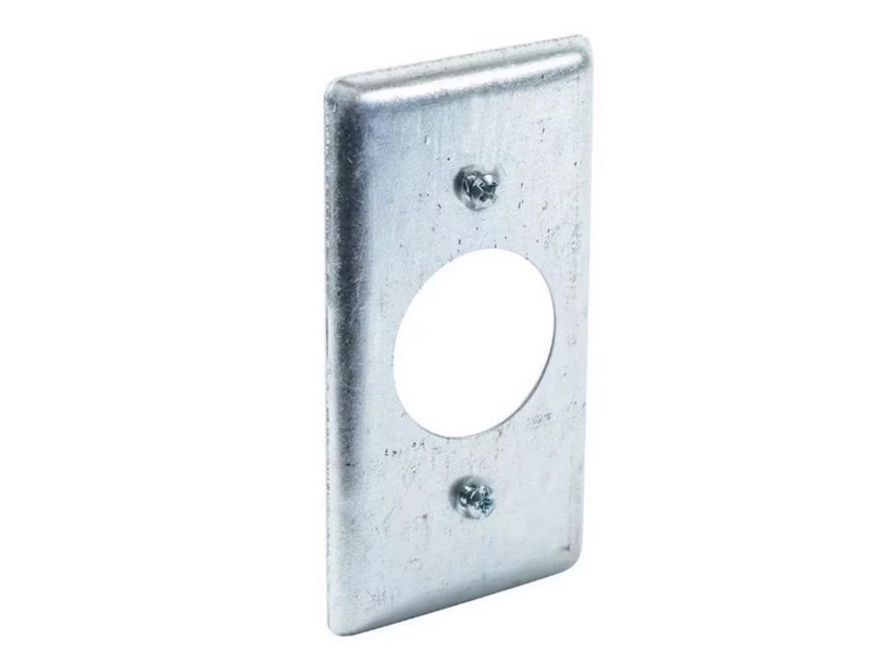 Southwire Rectangle Steel Receptacle Box Cover