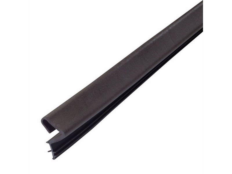 M-D Platinum Collection Brown Rubber Kerf Molding For Slide-On 81 in. L X 1-1/8 in. T
