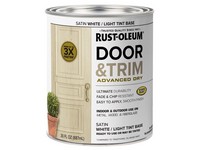 Door Pnt Stn Wht Tnt 1qt