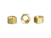 ATC 5/16 in. Compression X 5/16 in. D Compression Brass Nut