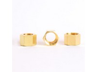 ATC 1/2 in. Compression X 1/2 in. D Compression Brass Nut