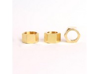 ATC 5/8 in. Compression X 5/8 in. D Compression Brass Nut
