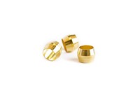 ATC 1/4 in. Compression X 1/4 in. D Compression Brass Sleeve
