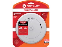 First Alert Slim Battery-Powered Photoelectric Smoke Detector